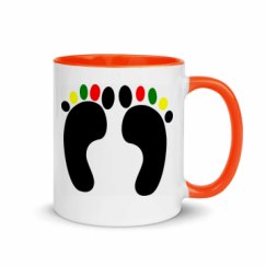 11oz Ceramic Mug with Color Inside