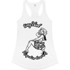 Ladies Slim Fit Racerback Tank Top