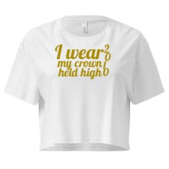 Ladies Festival Cali Crop Top Tee