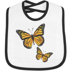 Infant Contrast Trim Bib