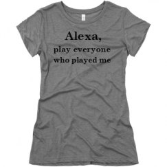 Ladies Slim Fit Super Soft Triblend Tee