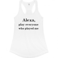 Ladies Slim Fit Racerback Tank Top