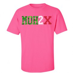 Unisex Ultra Cotton Safety Neon Crewneck Tee