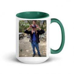 15oz Ceramic Mug with Color Inside