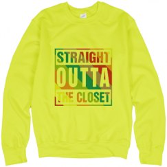 Unisex Neon Crewneck Sweatshirt