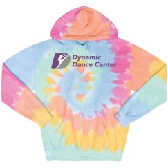 Unisex Tie-Dye Fleece Hoodie