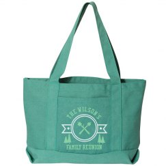 Custom Reunion Camping Tote