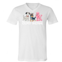 Unisex V-Neck Jersey Tee