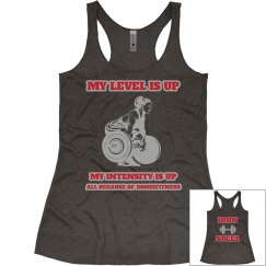 DONDIFITNESS LADIES RELAX RACERBACK TANK TOP