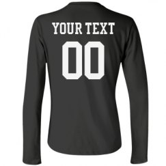 Ladies Relaxed Fit Basic Long Sleeve Tee