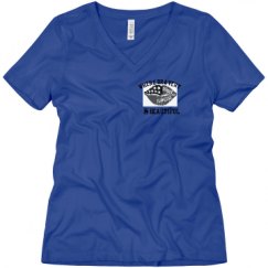 Ladies Relaxed Fit V-Neck Tee