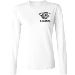 Ladies Relaxed Fit Basic Long Sleeve Tee