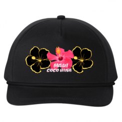 Snapback Five-Panel Rope Hat