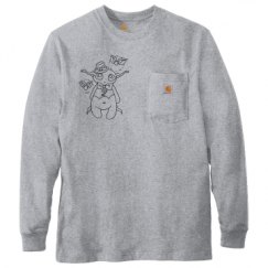 Unisex Carhartt Pocket Long Sleeve Tee
