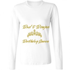 Ladies Relaxed Fit Basic Long Sleeve Tee