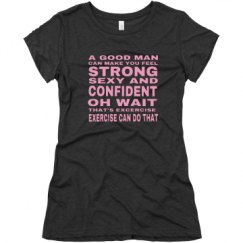 Ladies Slim Fit Super Soft Triblend Tee