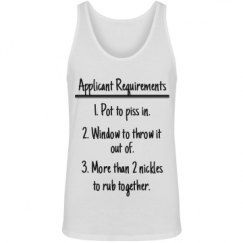 Unisex Jersey Tank Top