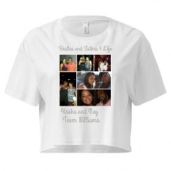 Ladies Festival Cali Crop Top Tee