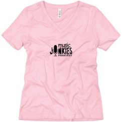 Ladies Relaxed Fit V-Neck Tee