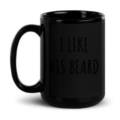 15oz Black Glossy Mug