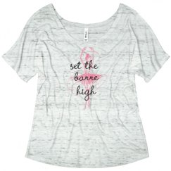 Ladies Flowy Slouchy Tee