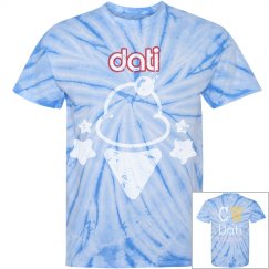 CW DATI RED TIE DYED TEE