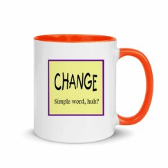 11oz Ceramic Mug with Color Inside