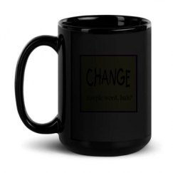 15oz Black Glossy Mug