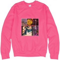 Unisex Neon Crewneck Sweatshirt