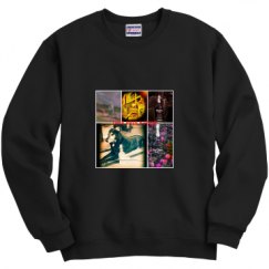 Unisex Film and Foil Crewneck Sweatshirt