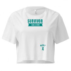 Ladies Festival Cali Crop Top Tee