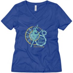 Ladies Relaxed Fit V-Neck Tee