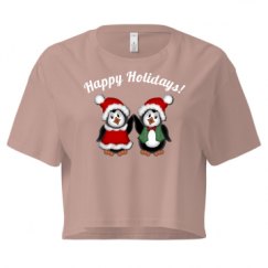 Ladies Festival Cali Crop Top Tee