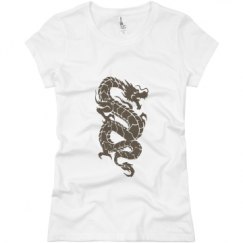 Ladies Slim Fit Basic Promo Jersey Tee
