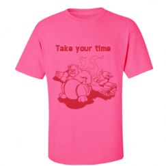 Unisex Ultra Cotton Safety Neon Crewneck Tee