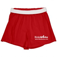 Slim Fit Cheer Shorts