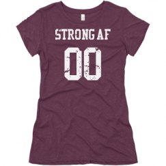 Ladies Slim Fit Super Soft Triblend Tee