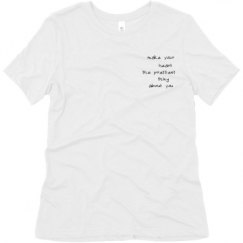 Ladies Relaxed Fit Super Soft Triblend Tee