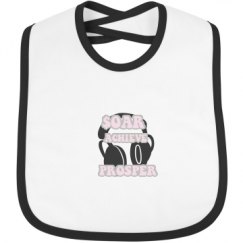 Infant Contrast Trim Bib