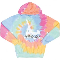 Unisex Tie-Dye Fleece Hoodie
