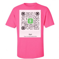 Unisex Ultra Cotton Safety Neon Crewneck Tee