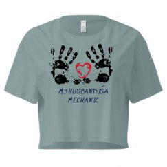 Ladies Festival Cali Crop Top Tee