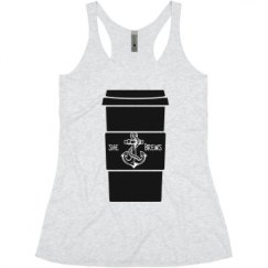 Ladies Slim Fit Super Soft Racerback Triblend Tank