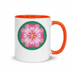 11oz Ceramic Mug with Color Inside