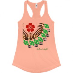Ladies Slim Fit Racerback Tank Top