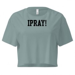 Ladies Festival Cali Crop Top Tee