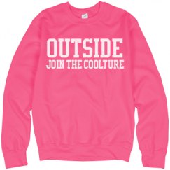 Unisex Neon Crewneck Sweatshirt
