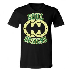 Unisex V-Neck Jersey Tee