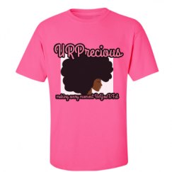 Unisex Ultra Cotton Safety Neon Crewneck Tee