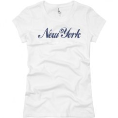 Ladies Slim Fit Basic Promo Jersey Tee